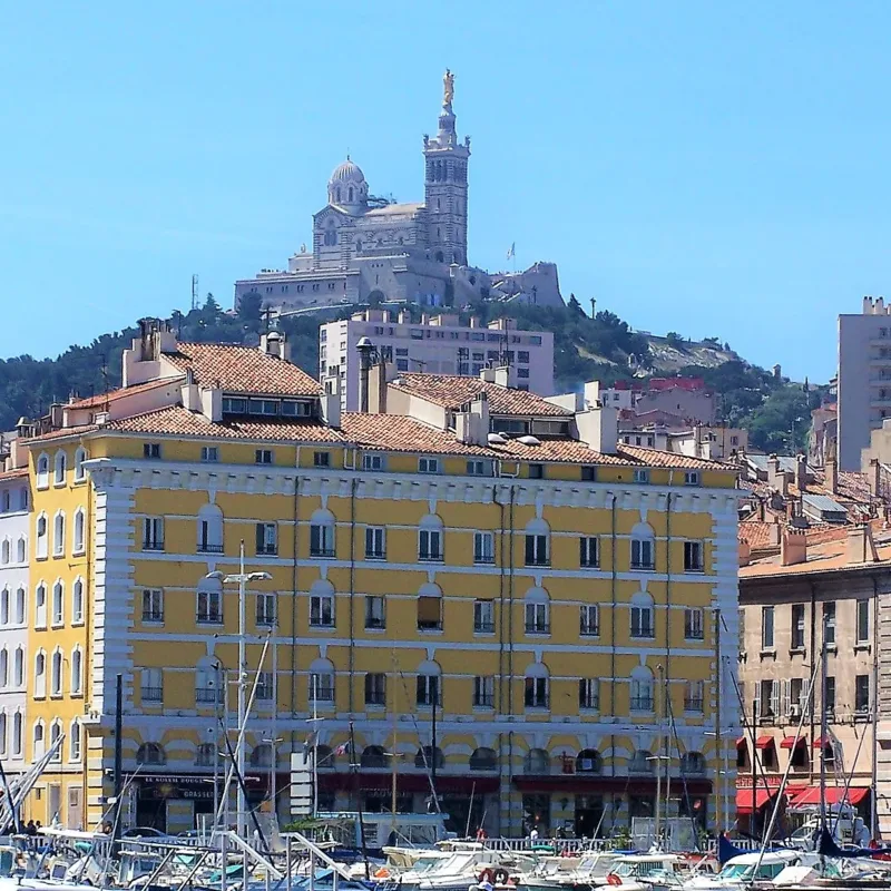 La basílica de Notre-Dame de la Garde