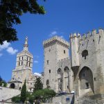 The Palace of the Popes in Avignon