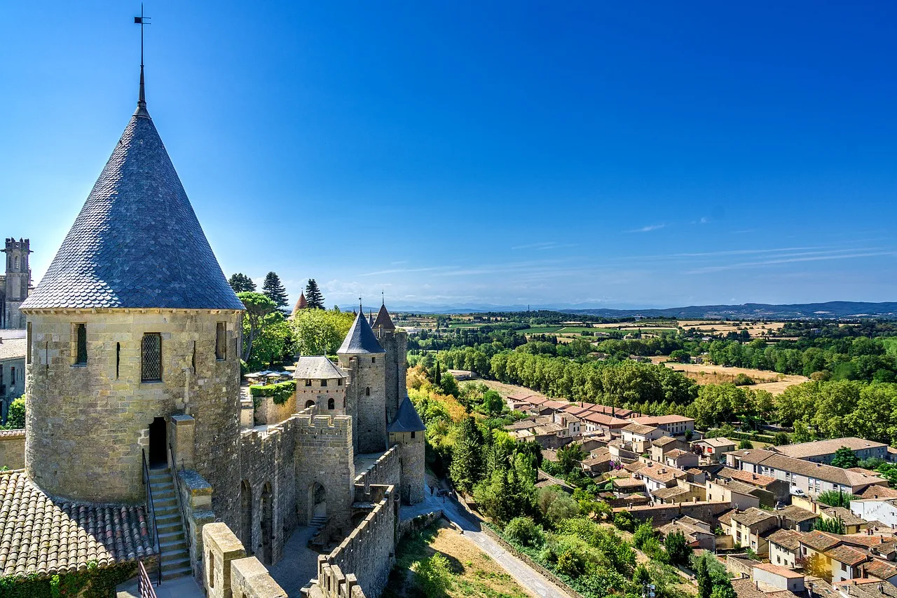 Udhërrëfyes turistik në Carcassonne