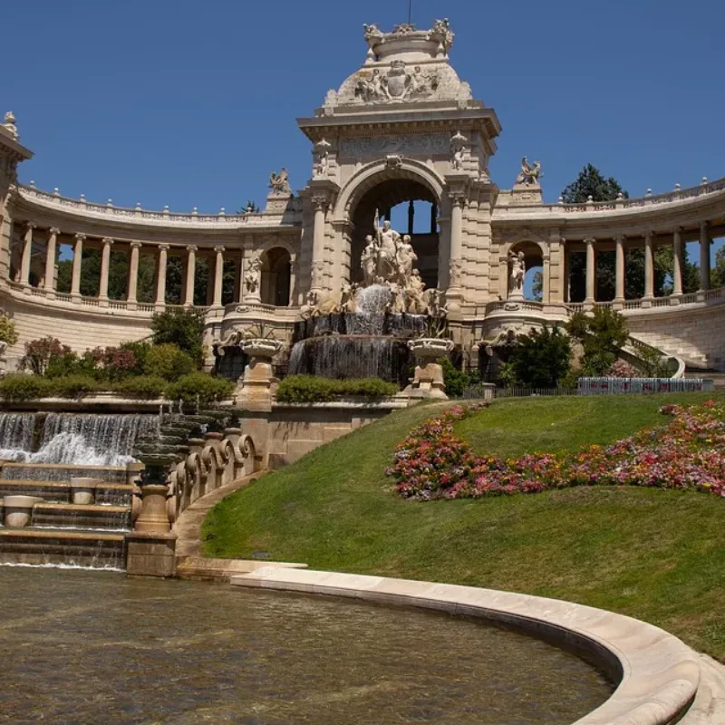 The palais Longchamp in Marseille
