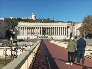 Guided tour in Lyon, Romain Bouchaud