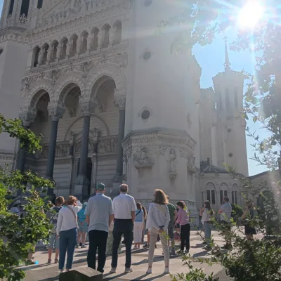 Guided tour of Lyon Fourvière, Romain Bouchaud