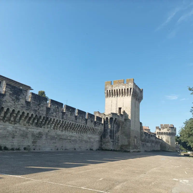 The walls of Avignon