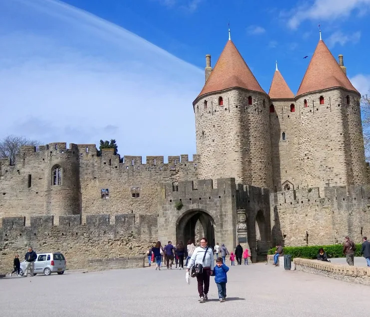 Turne me guidë në Carcassonne