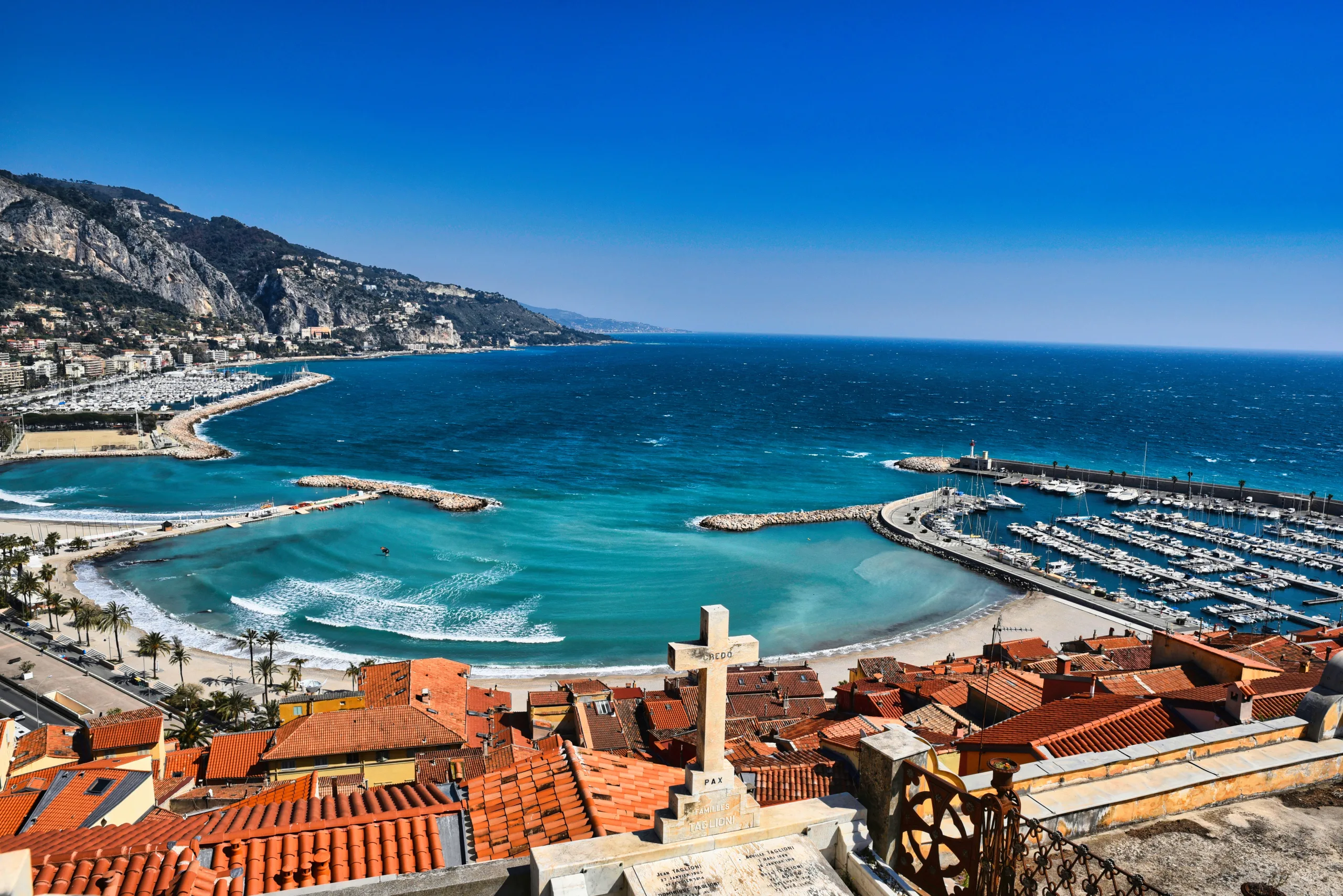 Turne me guidë në Menton
